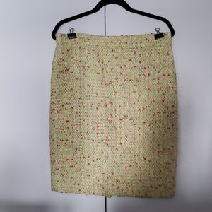J.Crew tweed pencil skirt
